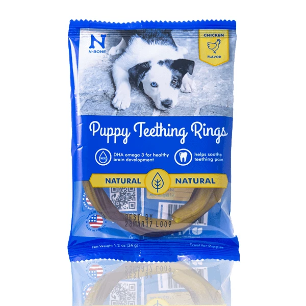 NPIC N-Bone Puppy Teething Ring In Chicken 3 NPIC N-Bone Puppy Teething Ring In Chicken