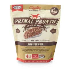 Primal Pronto Lamb Formula Raw Frozen Dog Food 4lb