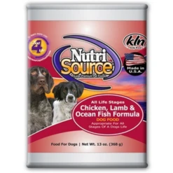 NutriSource Chicken, Lamb & Ocean Fish Formula Canned Dog Food