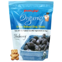 Grandma Lucy's Organic Blueberry Oven Baked Dog Treats, 14-oz Bag