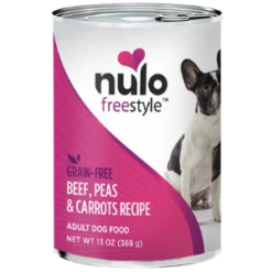 Nulo Freestyle Grain-Free Beef, Peas & Carrots Recipe Wet Dog Food, 13 Oz