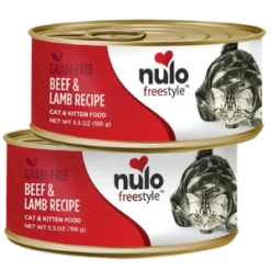 Nulo Freestyle Grain-Free Beef & Lamb Recipe Wet Cat Food, 5.5 Oz