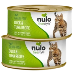 Nulo Freestyle Grain-Free Duck & Tuna Recipe Wet Cat Food, 5.5 Oz