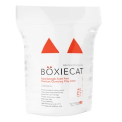 Boxiecat Extra Strength Scent Free Premium Clumping Clay Cat Litter