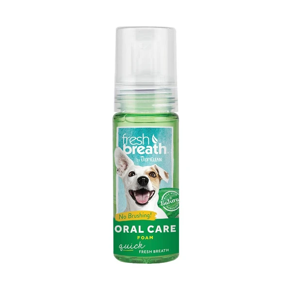 TropiClean Fresh Breath Mint Foam 4.5oz 3 TropiClean Fresh Breath Mint Foam 4.5oz