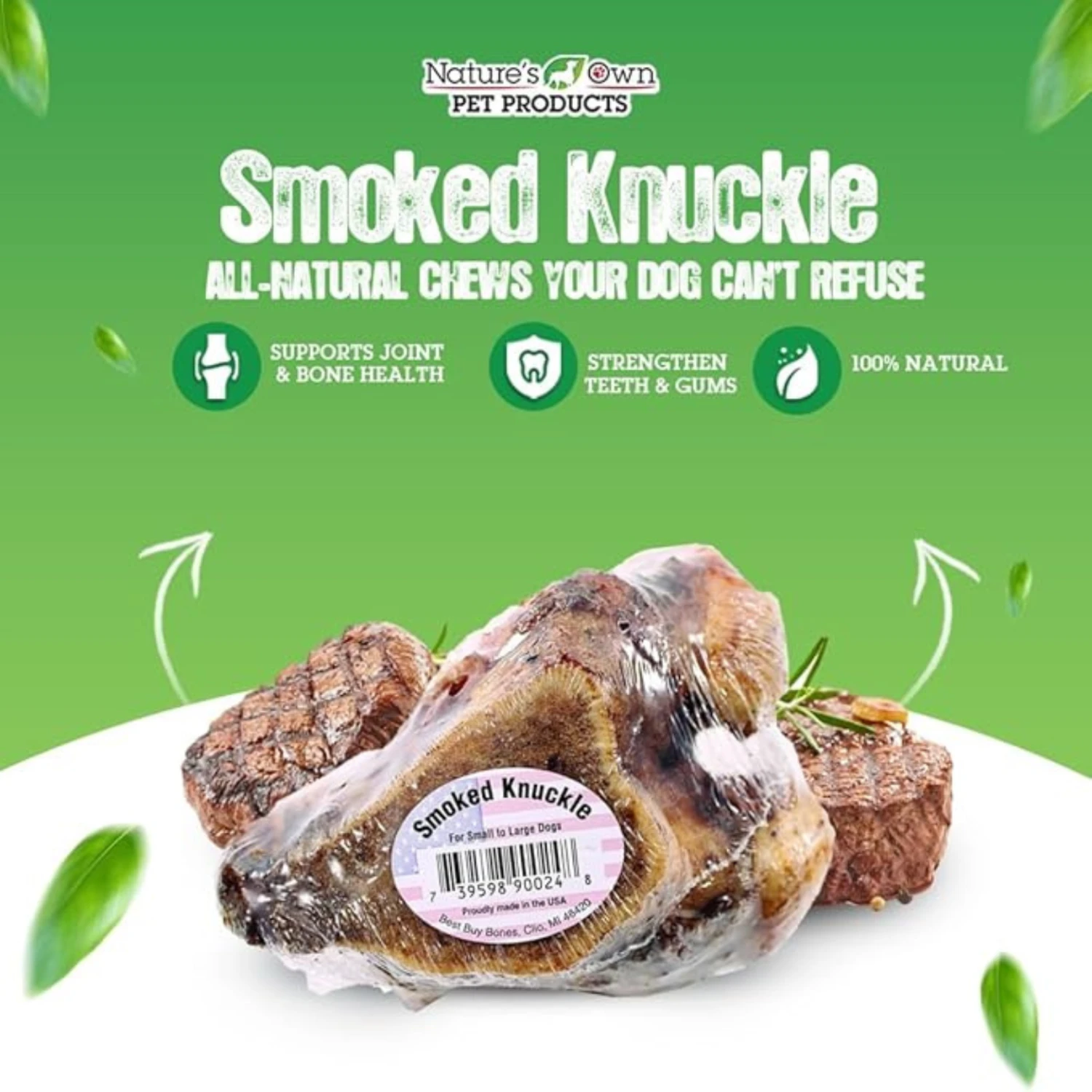 Best Buy Smoked Knuckle Bone Dog Treat 4 Best Buy Smoked Knuckle Bone Dog Treat - Image 2