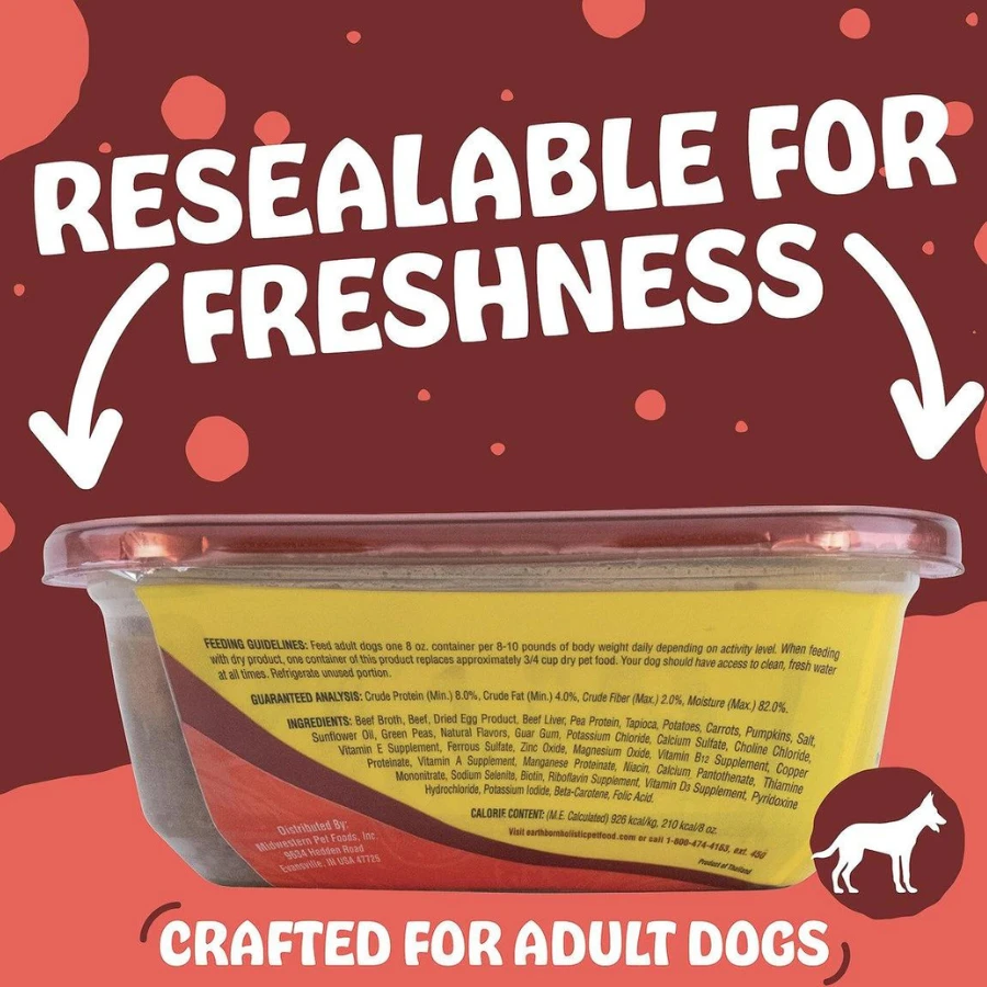 Earthborn Holistic Pepper's Pot Roast Grain-Free Natural Moist Dog Food, 9-oz 4 Earthborn Holistic Pepper's Pot Roast Grain-Free Natural Moist Dog Food, 9-oz - Image 2