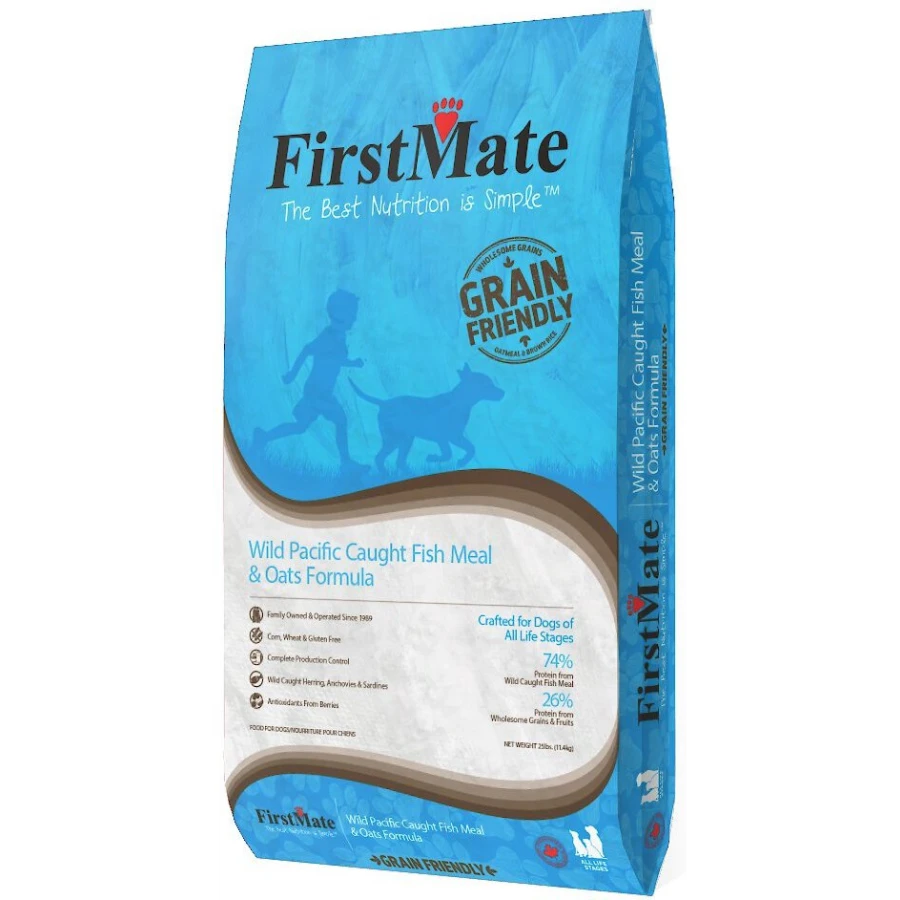 FirstMate Grain Friendly Wild Pacific Caught Fish & Oats Dry Dog Food 4 FirstMate Grain Friendly Wild Pacific Caught Fish & Oats Dry Dog Food - Image 2