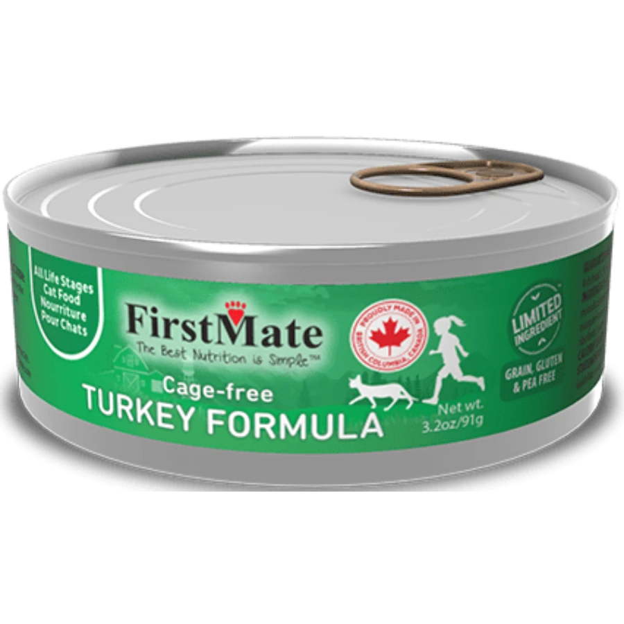 FirstMate LID Turkey Formula Grain-Free Canned Cat Food 4 FirstMate LID Turkey Formula Grain-Free Canned Cat Food - Image 2