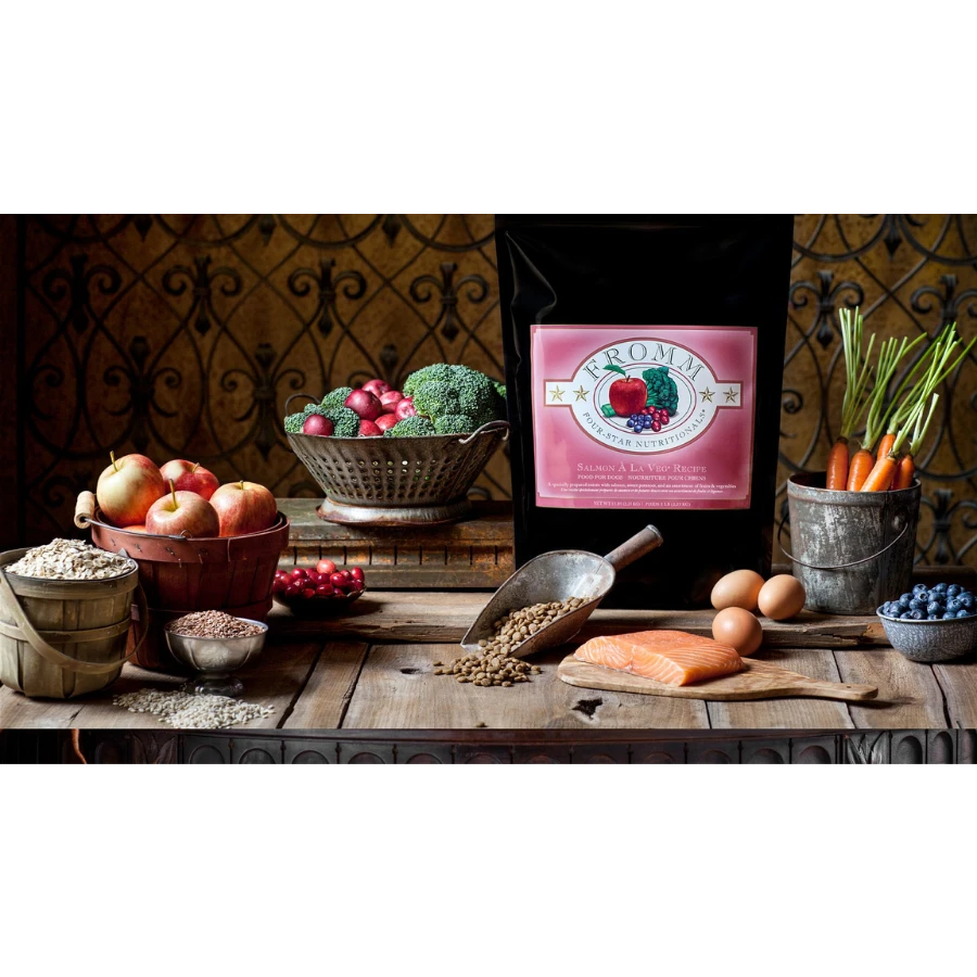 Fromm Four-Star Salmon A La Veg Dog Food 4 Fromm Four-Star Salmon A La Veg Dog Food - Image 2