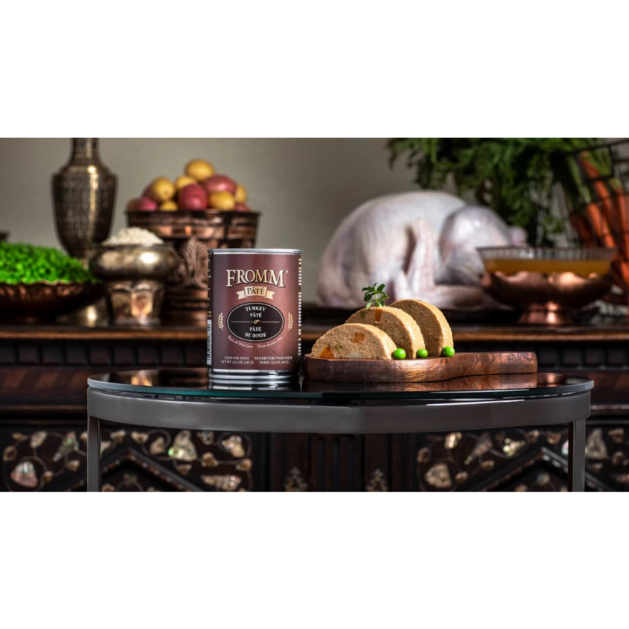 Fromm Gold Turkey Pate Canned Dog Food 12.2oz 4 Fromm Gold Turkey Pate Canned Dog Food 12.2oz - Image 2