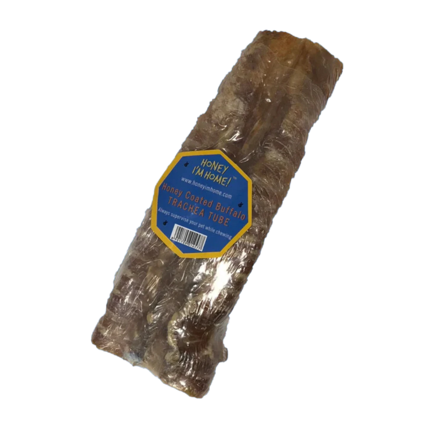 Honey I'm Home Buffalo Trachea Tubes Natural Honey Coated Chews Grain-Free Dog Treats Bulk 6" 3 Honey I'm Home Buffalo Trachea Tubes Natural Honey Coated Chews Grain-Free Dog Treats Bulk 6"