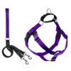 2 Hounds Design Freedom No-Pull Dog Harness With Leash Purple -Mutts And Co-us 2HoundsDesignFreedomNo PullDogHarnessWithLeashPurple