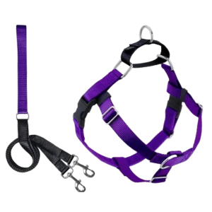2 Hounds Design Freedom No-Pull Dog Harness With Leash Purple 3 2 Hounds Design Freedom No-Pull Dog Harness With Leash Purple