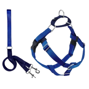 2 Hounds Design Freedom No-Pull Dog Harness With Leash Royal Blue 3 2 Hounds Design Freedom No-Pull Dog Harness With Leash Royal Blue