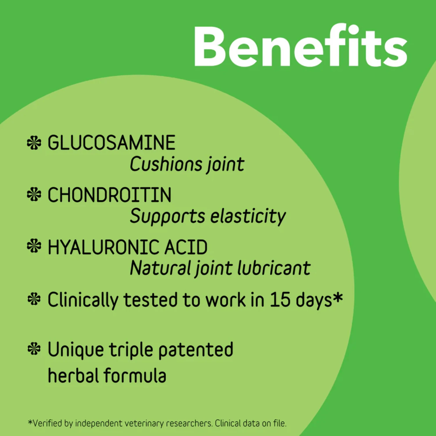 InClover Canine Connectin Clinically Proven Hip & Joint Supplement, Soft Chews 4 InClover Canine Connectin Clinically Proven Hip & Joint Supplement, Soft Chews - Image 2