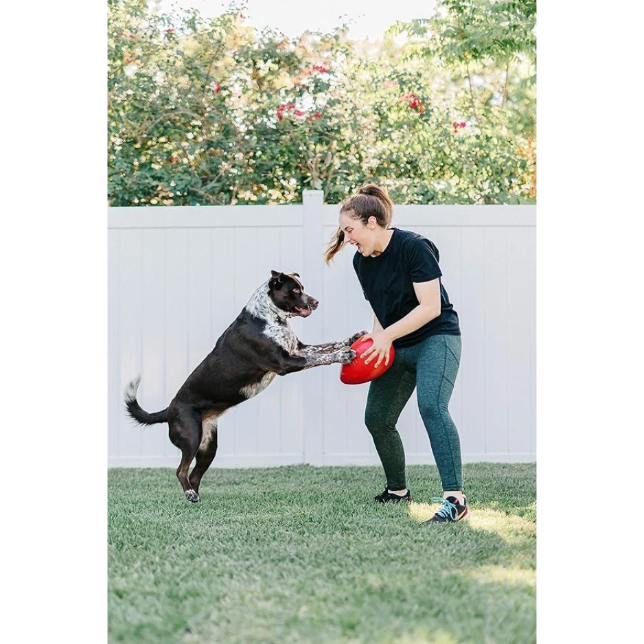 Jolly Pets Egg Dog Toy Red 4 Jolly Pets Egg Dog Toy Red - Image 2