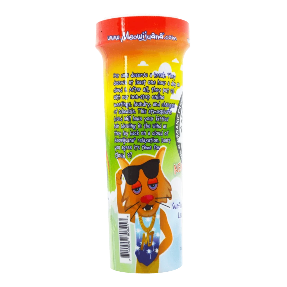 Meowijuana Cloud 9 - Catnip, Sunflower Petal, Rose Petal, And Marshmallow Leaf Blend 4 Meowijuana Cloud 9 - Catnip, Sunflower Petal, Rose Petal, And Marshmallow Leaf Blend - Image 2