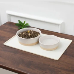 Park Life Designs Silicone Mess Free Placemat White -Mutts And Co-us 2ParkLifeDesignsSiliconeMessFreePlacematWhite