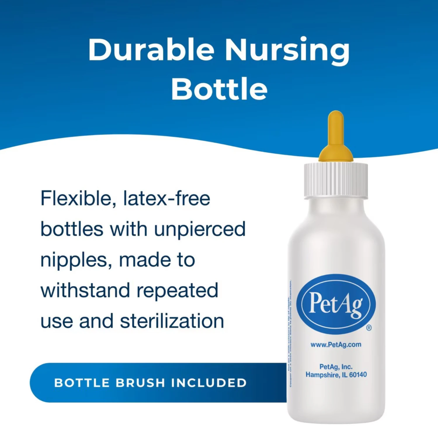 PetAg® Nurser Bottle For Kittens 2 Oz 4 PetAg® Nurser Bottle For Kittens 2 Oz - Image 2