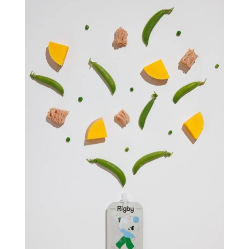 Rigby Organic Chicken Squeeze Pouch Dog Treats 3.5oz Single 4 Rigby Organic Chicken Squeeze Pouch Dog Treats 3.5oz Single - Image 2