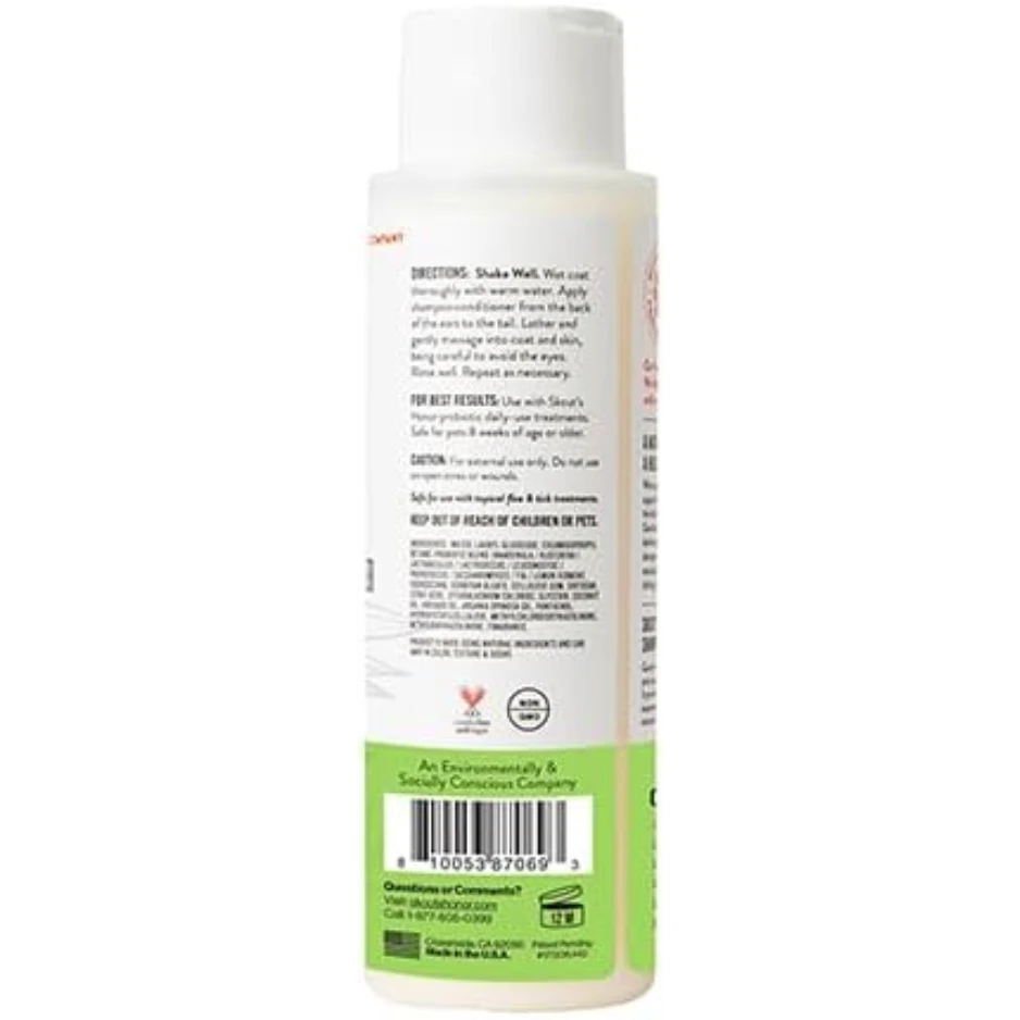 Skout's Honor Probiotic Pet Shampoo Plus Conditioner Sunkissed Coconut 4 Skout's Honor Probiotic Pet Shampoo Plus Conditioner Sunkissed Coconut - Image 2