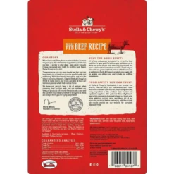 Stella & Chewy's Carnivore Crunch Grass-Fed Beef Recipe Freeze-Dried Dog Treats 3.25 Oz -Mutts And Co-us 2Stella Chewy sCarnivoreCrunchGrass FedBeefRecipeFreeze DriedDogTreats3.25oz