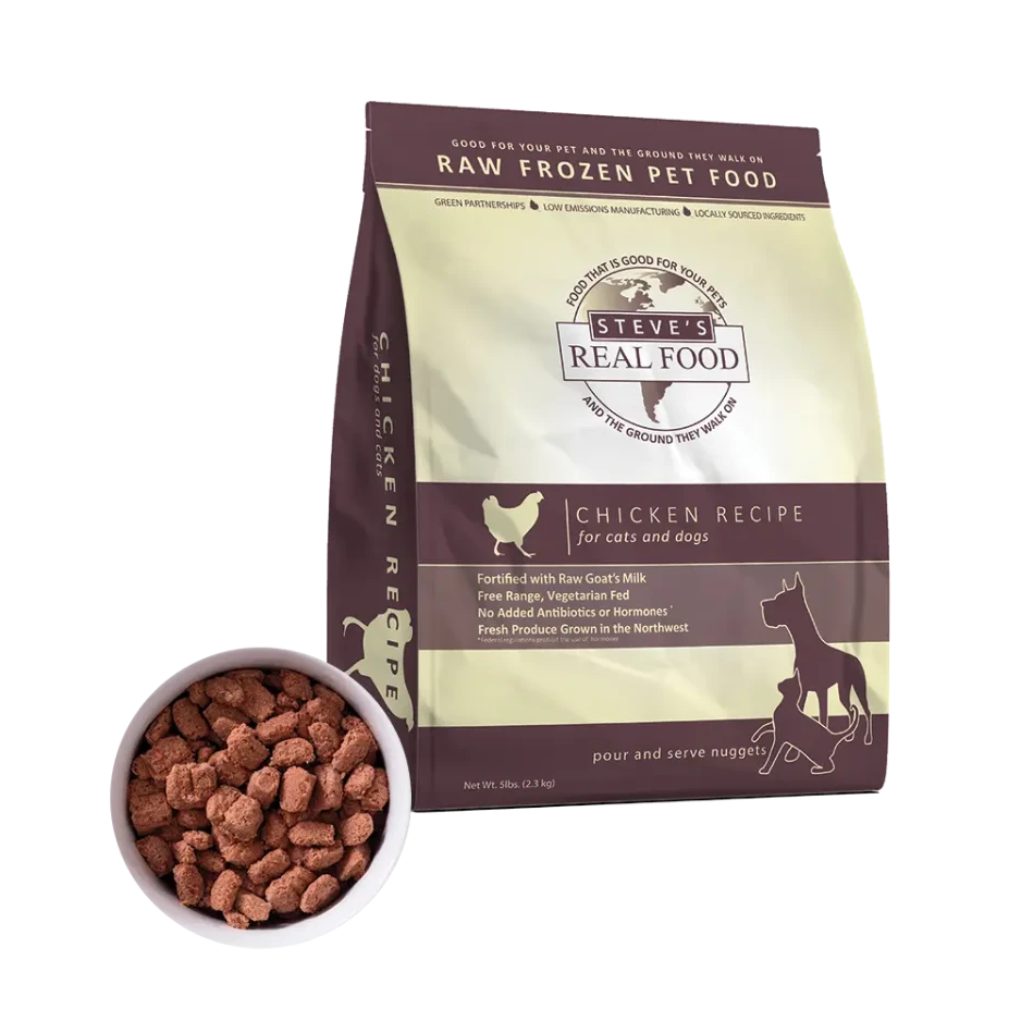 Steve's Real Food Frozen Raw Dog And Cat Food Chicken 4 Steve's Real Food Frozen Raw Dog And Cat Food Chicken - Image 2