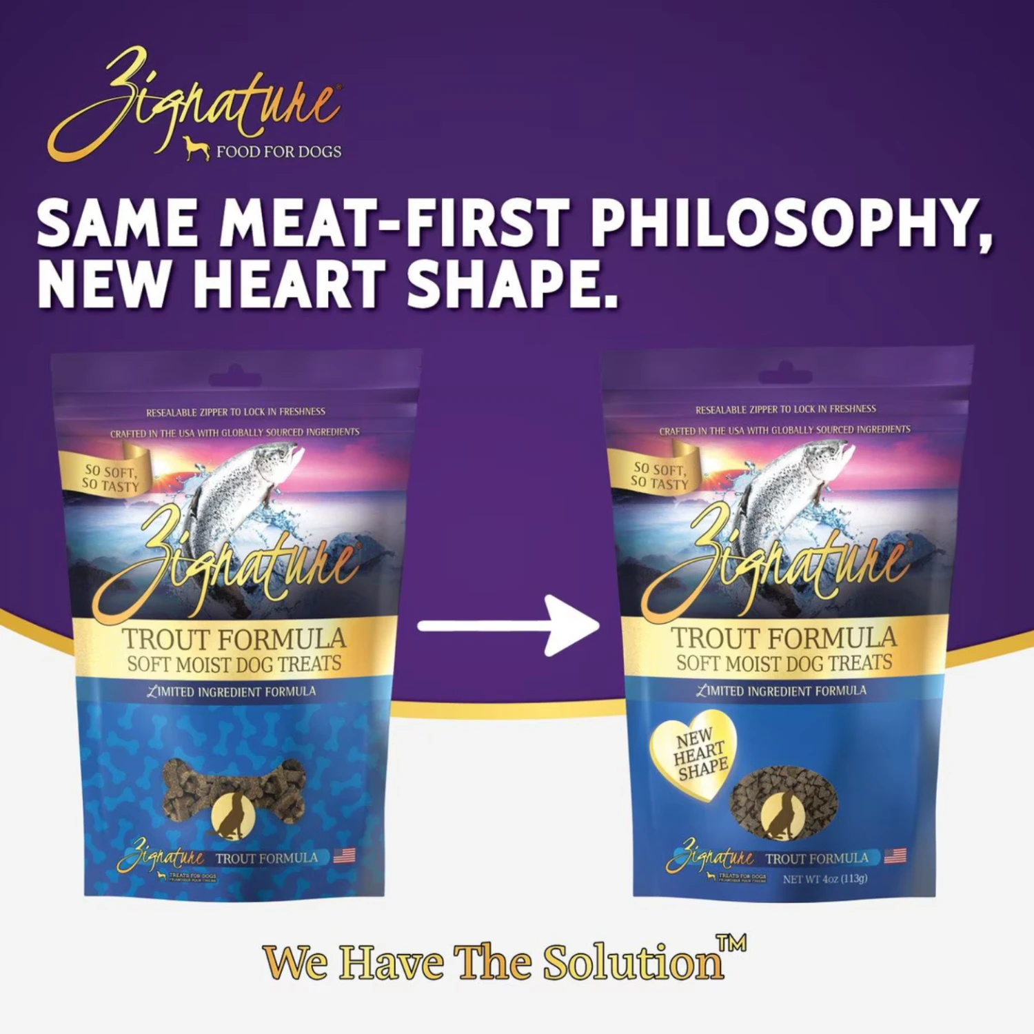 Zignature Trout Formula Soft & Chewy Dog Treats 4 Oz 4 Zignature Trout Formula Soft & Chewy Dog Treats 4 Oz - Image 2