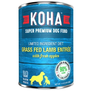 Koha Limited Ingredient Diet Lamb Entree Grain-Free Canned Dog Food 13 Oz 3 Koha Limited Ingredient Diet Lamb Entree Grain-Free Canned Dog Food 13 Oz