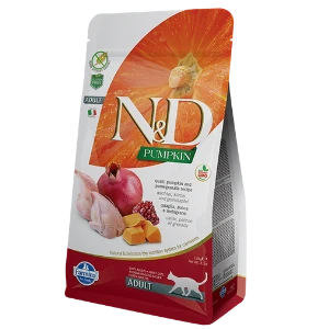 Farmina N&D Pumpkin Quail & Pomegranate Grain-Free Formula Dry Cat Food 3 Farmina N&D Pumpkin Quail & Pomegranate Grain-Free Formula Dry Cat Food
