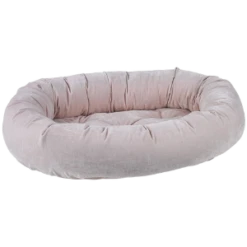 Bowsers Donut Dog Bed Microvelvet Blush