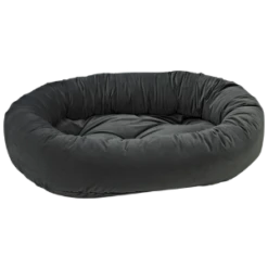 Bowsers Donut Dog Bed Microvelvet Ash