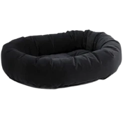 Bowsers Donut Dog Bed Microvelvet Ebony