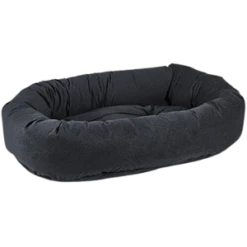 Bowsers Donut Dog Bed Microvelvet Flint