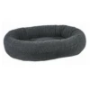 Bowsers Donut Dog Bed Faux Sheepskin Grey
