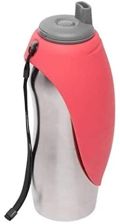 Messy Mutts Stainless Travel Water Bottle Bowl -Mutts And Co-us 31fzzNr7FvL. AC