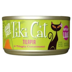 Tiki Cat Kapi'Olani Luau Tilapia In Tilapia Consomme Canned Cat Food