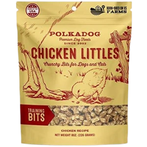 Polka Dog Chicken Littles Training Bits Dog Treats 8oz 3 Polka Dog Chicken Littles Training Bits Dog Treats 8oz