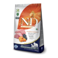 Farmina N&D Pumpkin Lamb & Blueberry Medium & Maxi Adult Dry Dog Food