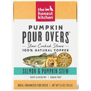 The Honest Kitchen Pumpkin Pour Overs Salmon & Pumpkin Stew 5.5 Oz 3 The Honest Kitchen Pumpkin Pour Overs Salmon & Pumpkin Stew 5.5 Oz