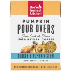 The Honest Kitchen Pumpkin Pour Overs Turkey & Pumpkin Stew 5.5 Oz