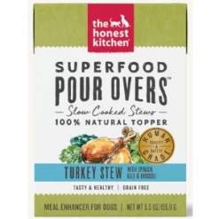 The Honest Kitchen Superfood Pour Overs Turkey Stew 5.5 Oz