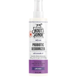 Skout's Honor Probiotic Daily Use Pet Deodorizer Lavender 8-oz