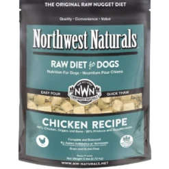 Northwest Naturals Raw Frozen Chicken Nuggets Dog Food