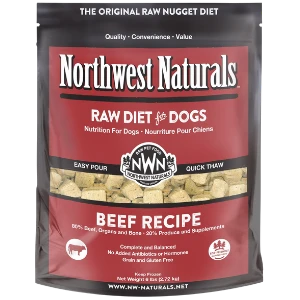 Northwest Naturals Raw Frozen Beef Nuggets Dog Food