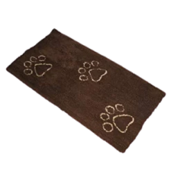 Dog Gone Smart Dirty Dog Doormat Runner Mocha Brown