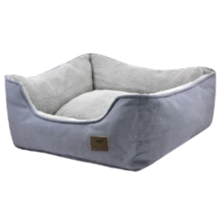 Tall Tails Bolster Bed Charcoal