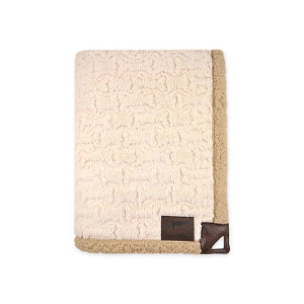 Tall Tails Sherpa Blanket Cream 3 Tall Tails Sherpa Blanket Cream