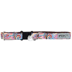The Worthy Dog Swirly Cat Collar